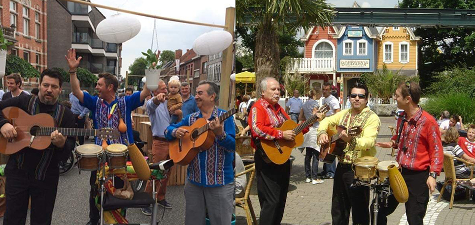 Caribisch duo voor bruiloft